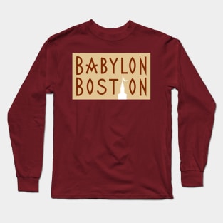 Babylon Boston Theme for Dark Backgrounds Long Sleeve T-Shirt